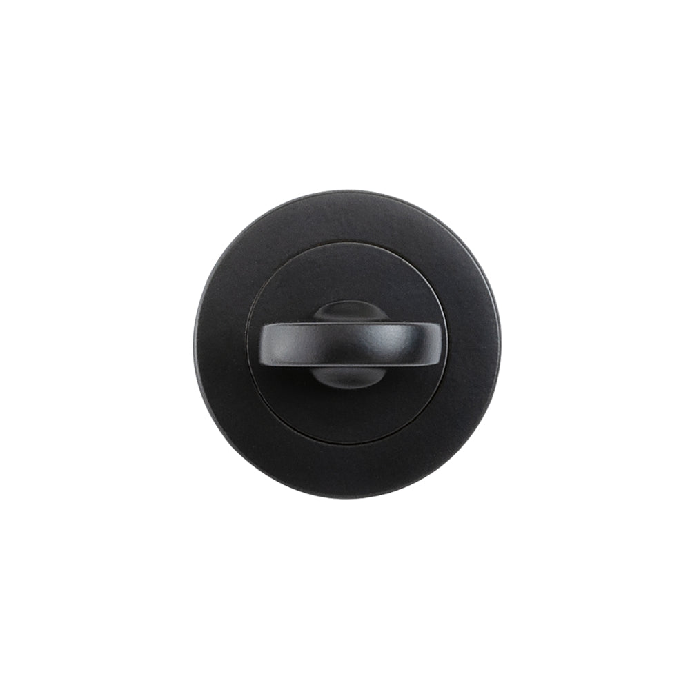Traditional Privacy Turn and Release in Matt Black – modern privacy turn for contemporary and minimalist interiors.
