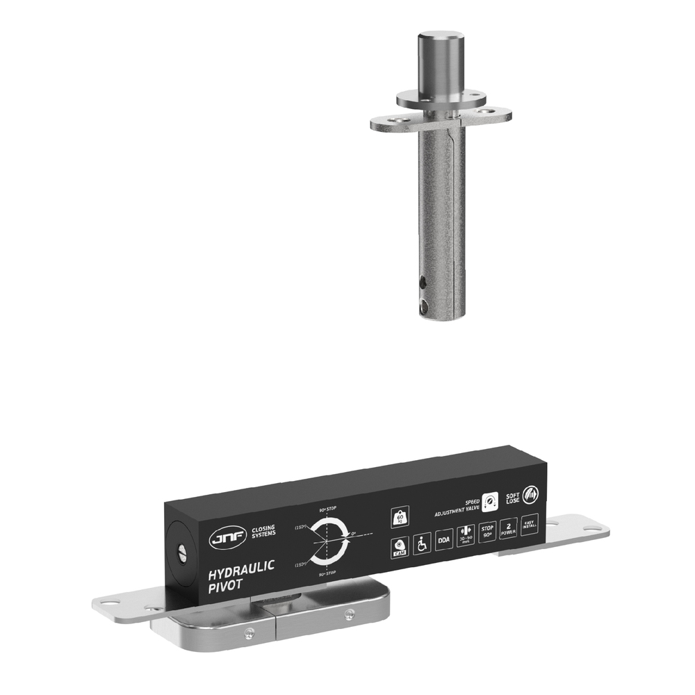 Product picture of the IN.05.211.HO JNF Hydraulic Pivot 60 Plus on a white background.